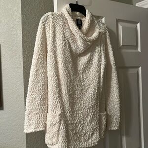 Knobby knit,  off white sweater purchased at Nordstrom's.